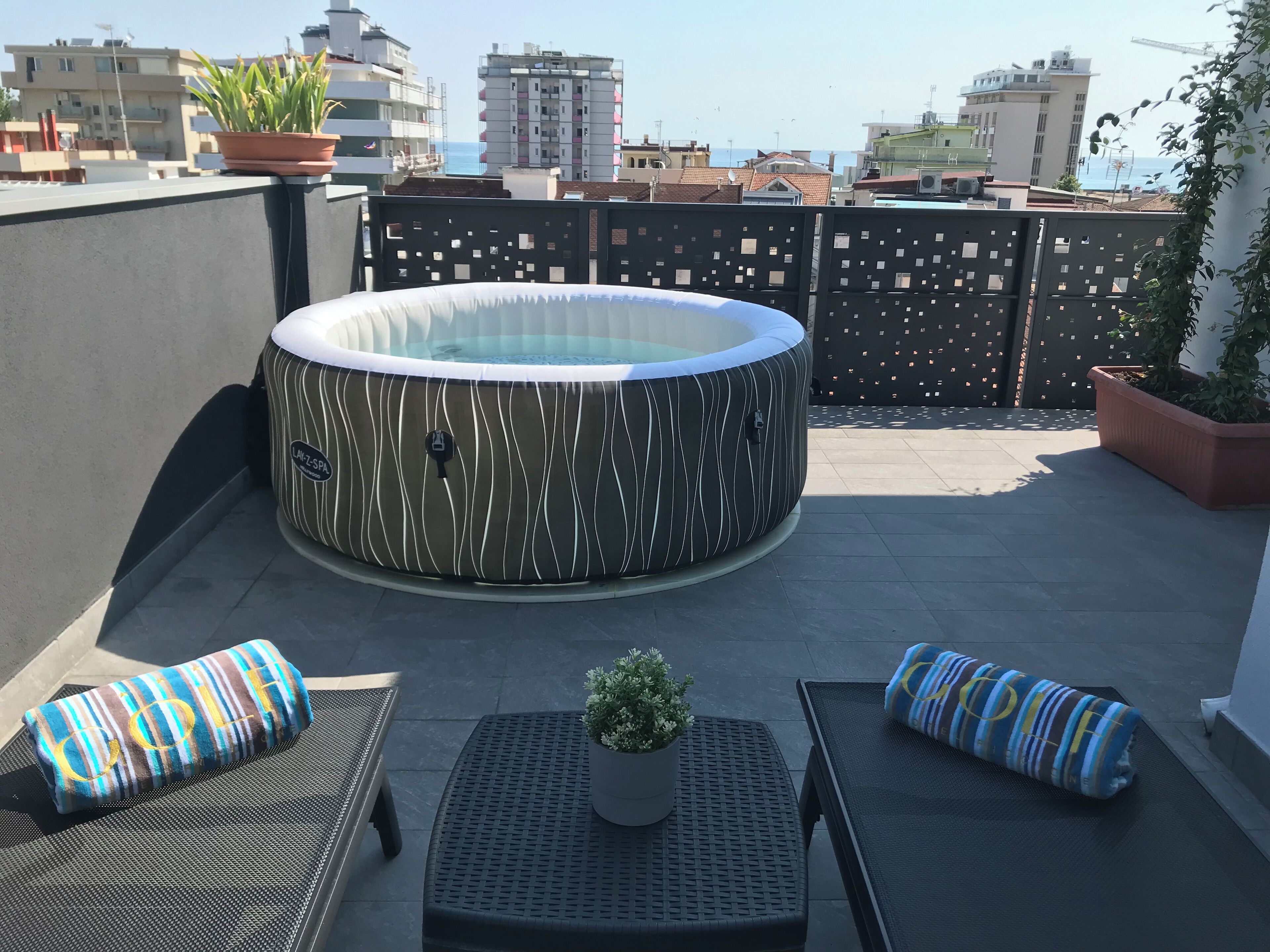 Exclusive Double Room, Sea View | Terrace/patio