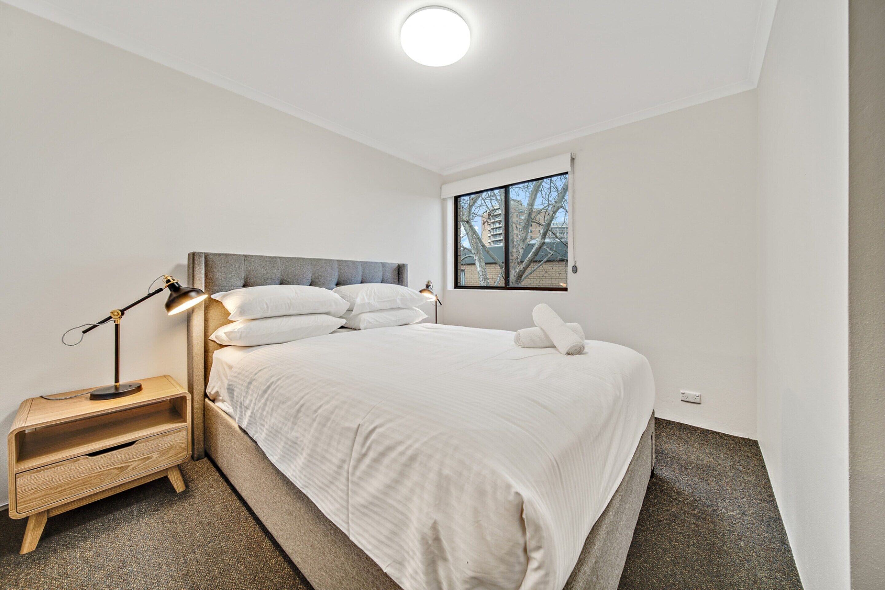 公寓 | 2 間睡房、手提電腦工作空間、熨斗/熨衫板、床單