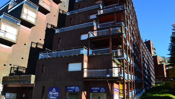 Exterior - Studio for 4 People in Arc 1800, Ski-in Ski-out and Close to Shops in the Village of Charvet (Bourg-Saint-Maurice)