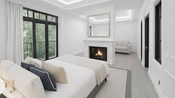 Junior Suite Gran Patio | Premium bedding, down comforters, minibar, in-room safe