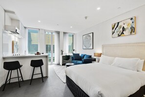 Ferienhaus | 1 Schlafzimmer, laptopgeeigneter Arbeitsplatz, Bügeleisen/Bügelbrett