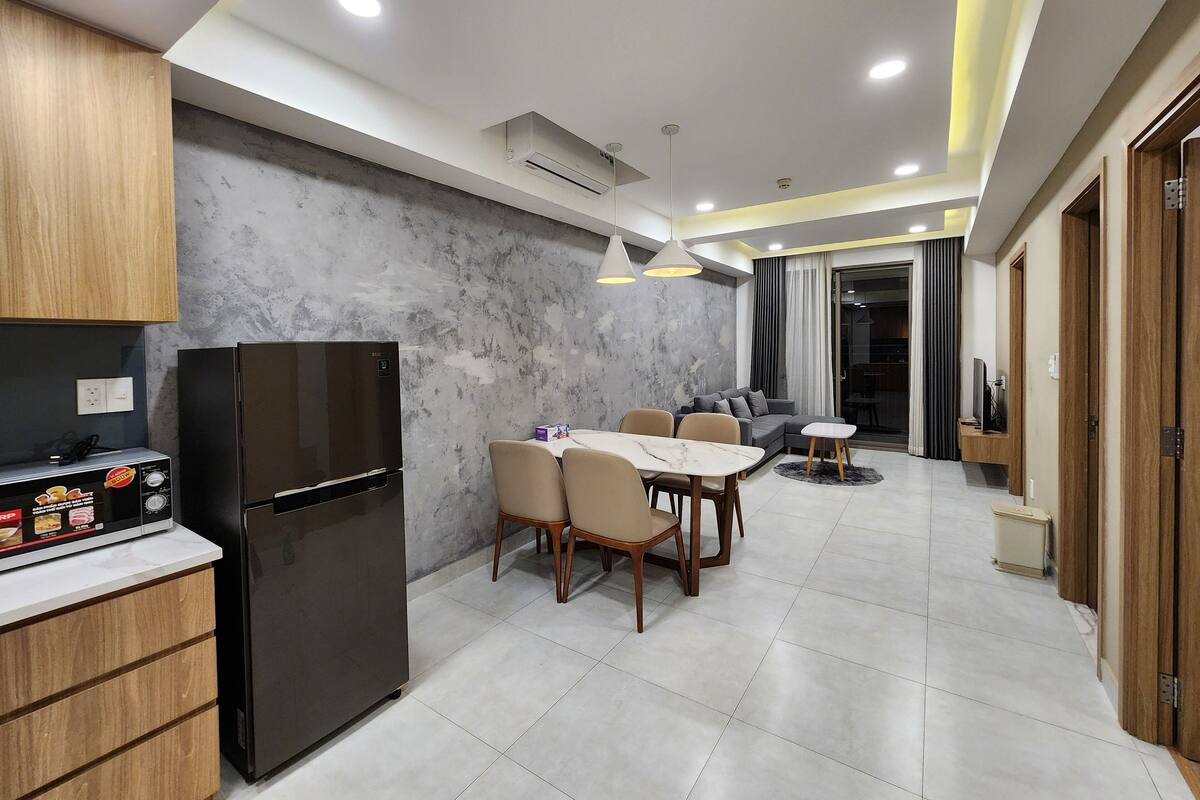 Premier-Apartment, Balkon, Gartenblick | Ausblick vom Zimmer