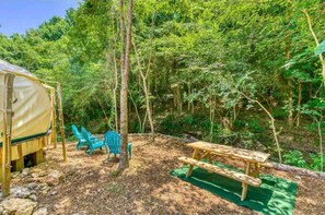 Opções para refeição ao ar livre