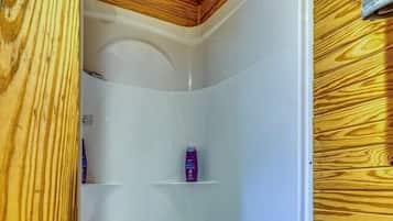 Hair dryer, towels