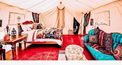 Luxury Safari Tent in Irwin, Idaho near Jackson Hole & Palisades Lake