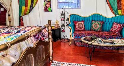 Luxury Safari Tent in Irwin, Idaho near Jackson Hole & Palisades Lake