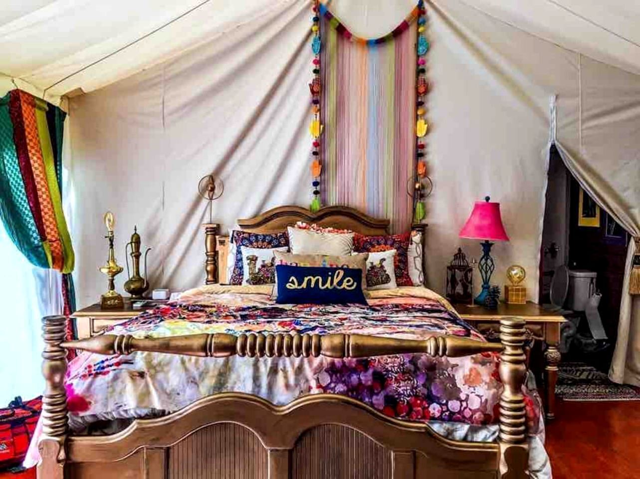 1 bedroom, desk, iron/ironing board, travel cot