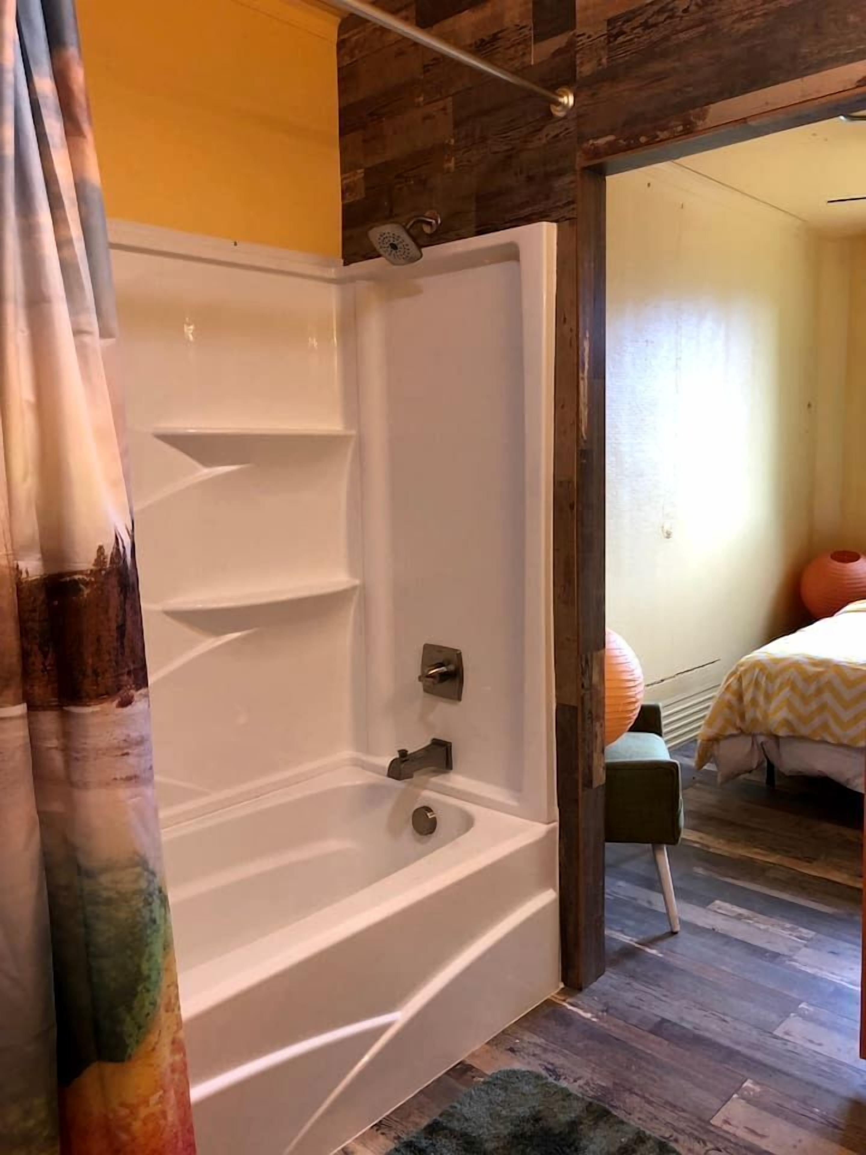 Hair dryer, soap, shampoo