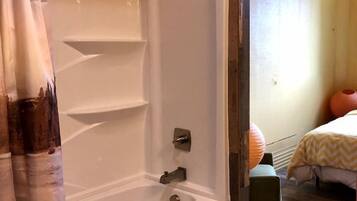 Hair dryer, soap, shampoo
