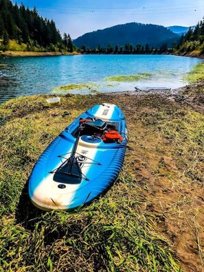 Kayak, pêche sur place