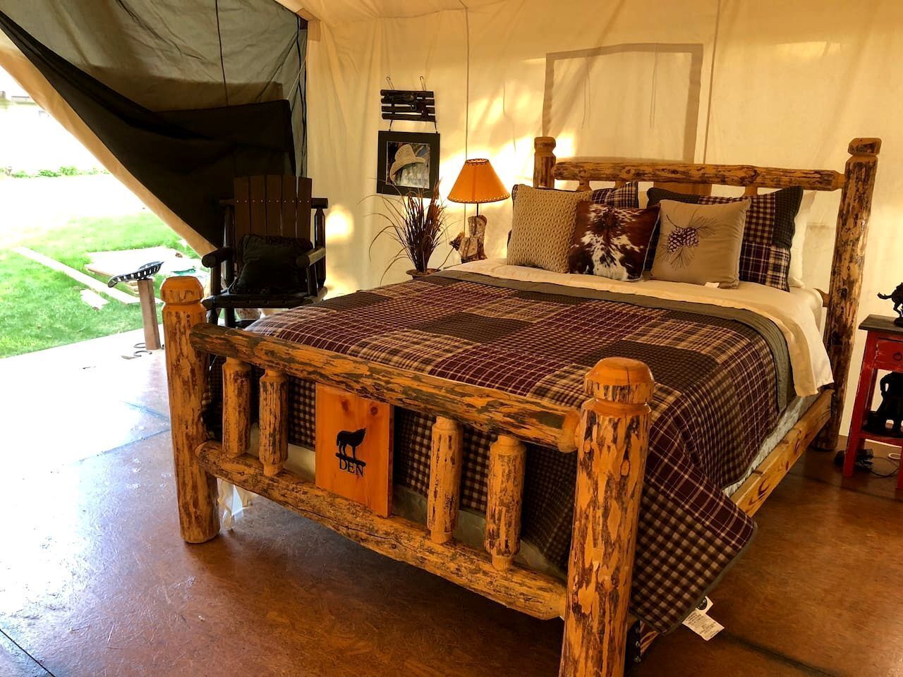 1 bedroom, desk, iron/ironing board, travel crib