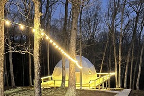 Exterior - Amazing Pure Glamping Secluded Dome with Hot-tub in Grantsburg, Illinois (Grantsburg)