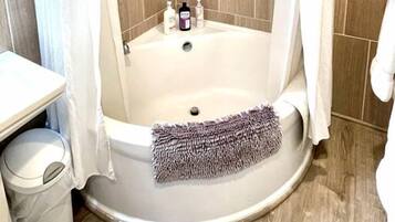 Hair dryer, soap, shampoo