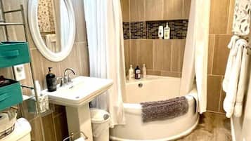 Hair dryer, soap, shampoo