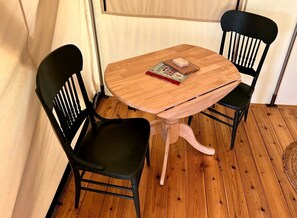 Dining - Reconnect with Nature at this Equipped Tented Cabin in Tekamah, Nebraska (Tekamah)