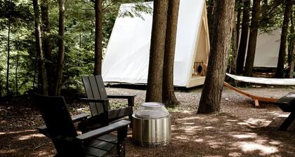 Stunning Safari Tent with Great Views in North Woodstock, New Hampshire