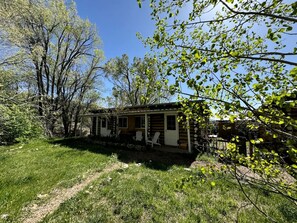 Exterior - Charming Log Cabin Rental on Eco-Farm near Taos Ski Valley (Taos Ski Valley)