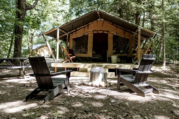 Enceinte de l’hébergement