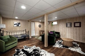 Interior - Splendid Mountaintop Cabin Retreat near South Branch Potomac River in West Virginia (Romney)