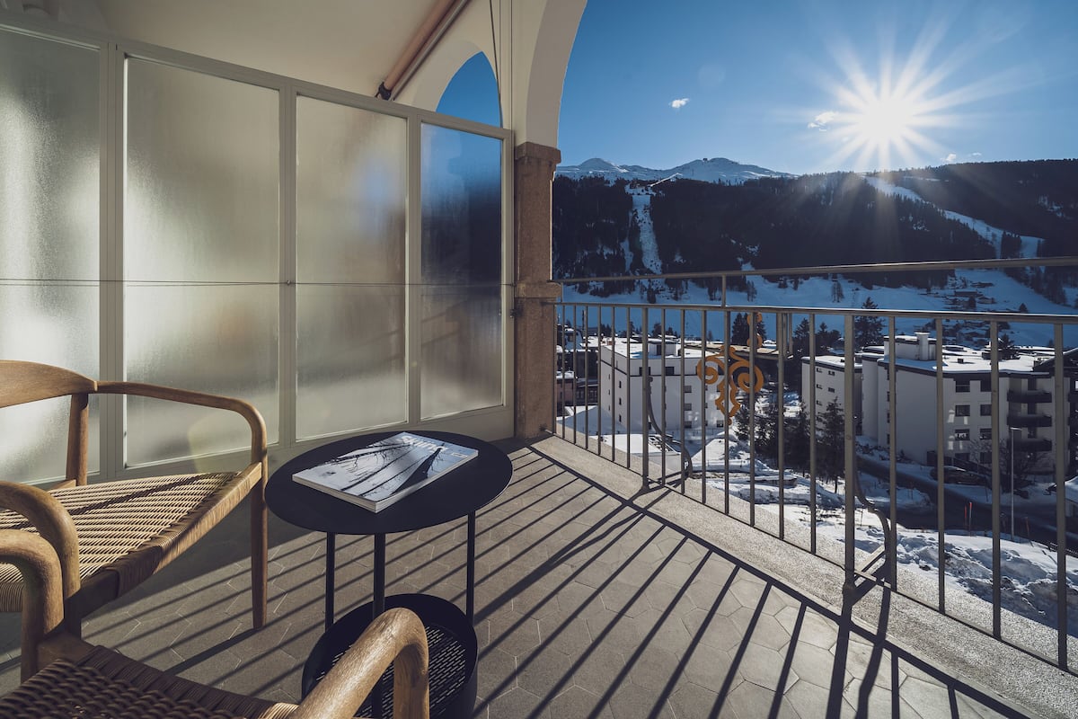 Classic Double Room, Balcony, Mountain View | Laptop workspace, free WiFi