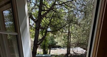 Cozy Rustic Cabin with Riverside Patio on the Pecos River – Pecos, New Mexico