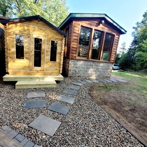 Exterior - Lakefront Family-Friendly Cabin with a Games Room in Birchwood, Wisconsin (Birchwood)