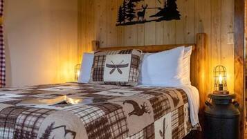 1 bedroom, bed sheets