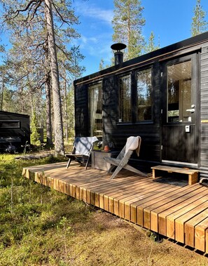 木屋, 山谷景觀 | 露台/庭院