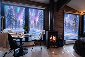 Chalet superior, vistas al valle | Interior