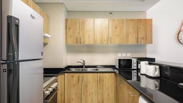 Appartement Deluxe, vue mer | Cuisine privée