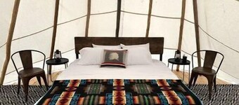 Experience Pet-Friendly Perfection: Classic Tipi Glamping Near Wind River Mountains, WY