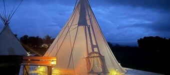 Experience Pet-Friendly Perfection: Classic Tipi Glamping Near Wind River Mountains, WY