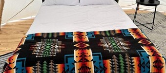 Serenity Meets Style: Original Tipi Glamping in Fort Washakie, WY