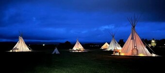 Serenity Meets Style: Original Tipi Glamping in Fort Washakie, WY