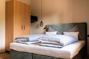 1 غرفة نوم وواي فاي وملاءات أسرّة