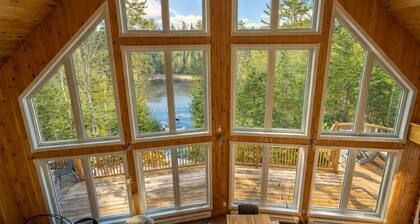 Chalet de la rivière d`Amance avec Spa