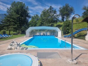 Seasonal outdoor pool