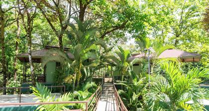 Tropical Treehouse Villa Retreat with jungle views!