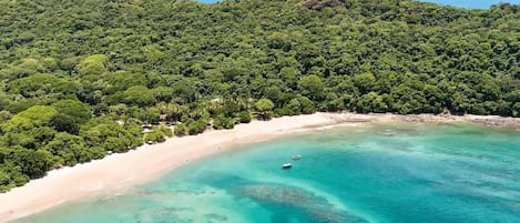 Beach nearby, white sand