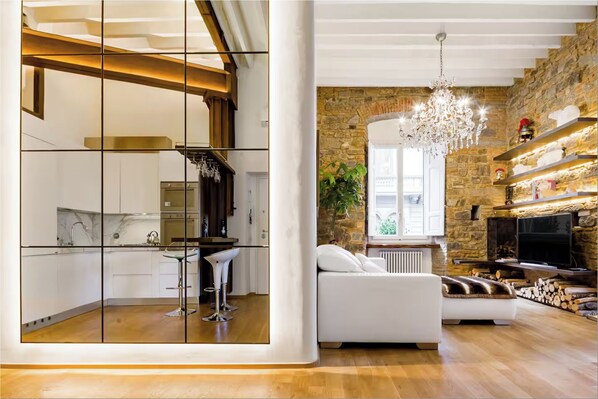 Älytelevisio, takka