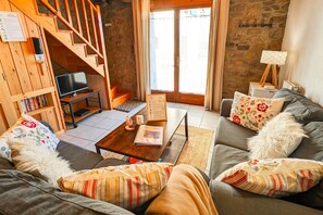 Televisión y reproductor de DVD 