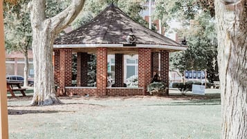 Overnatningsstedets område