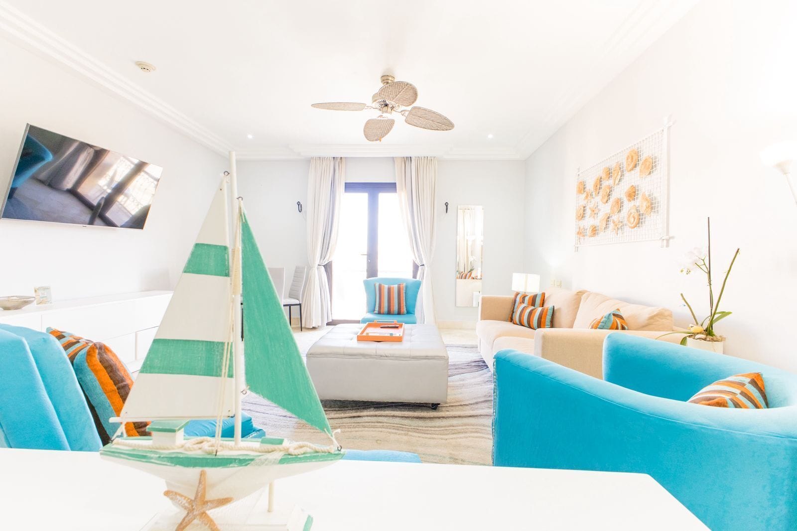 Studio, Marina View | Living area