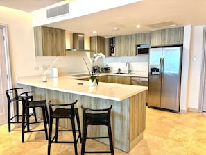 Apartment | Private kitchen | Mini-fridge, stovetop - Tan Residences & Villas (Punta Cana)