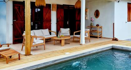 Villa Bleue Papaye with private pool and proximity to the beach