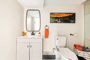 Shower, hair dryer