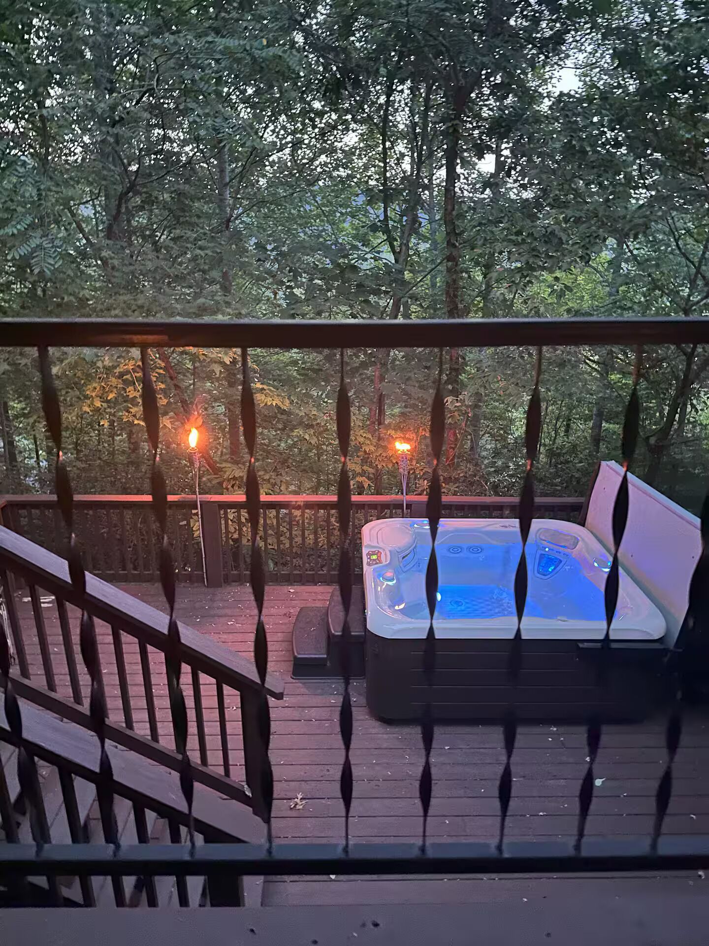 Bain à remous extérieur