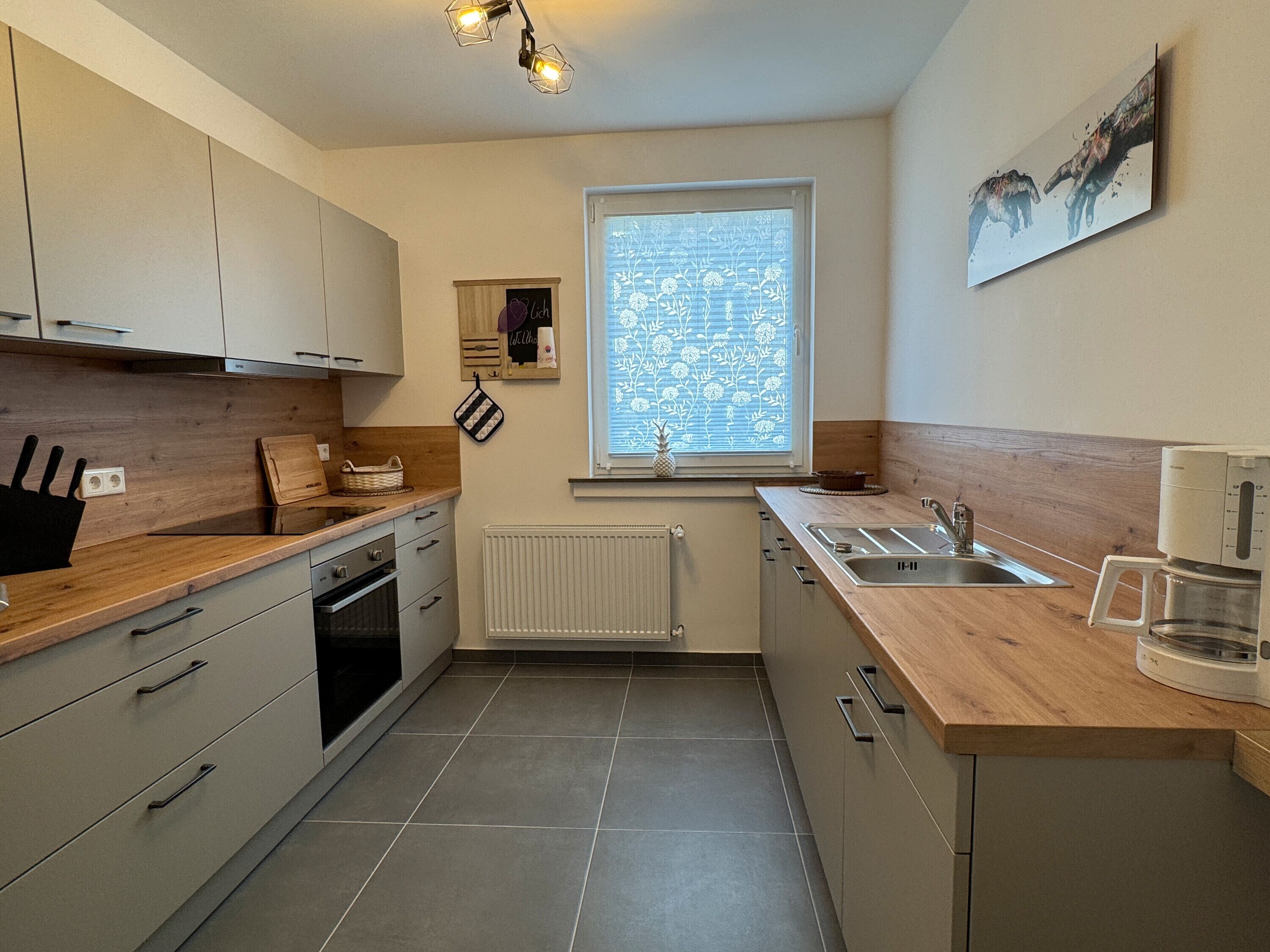 Kühlschrank, Ofen, Herdplatte, Geschirrspüler