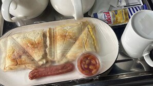 Breakfast meal - Ostee Lodge (North Legon)