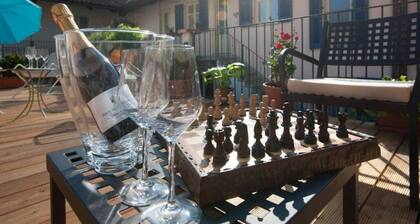 La Rosa nel Borgo – Suite mit Balkon und Garage
